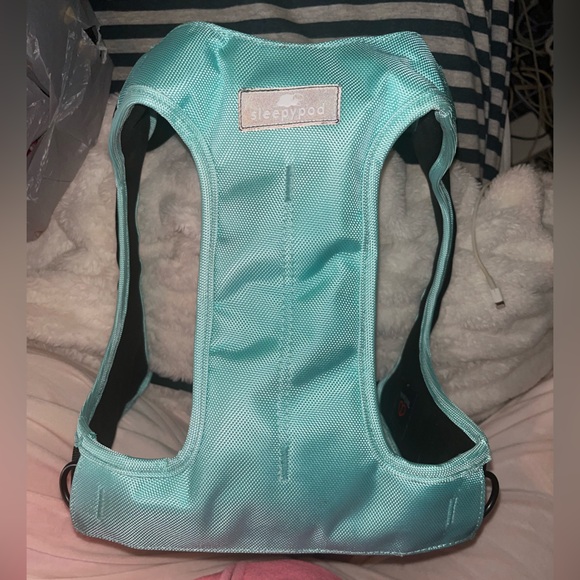 Large Sleepypod Safety ClickIt Terrain 3 Point Safety Harness Bundle- Blue - Picture 13 of 14